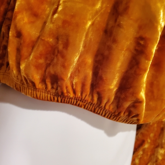 FOREVER 21 VELVET CROP TOP - Picture 2 of 8